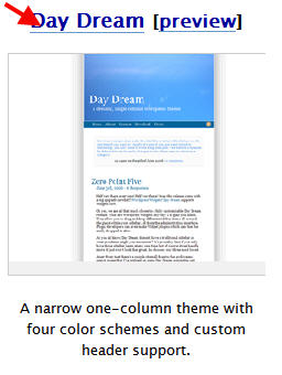 Day Dream Theme